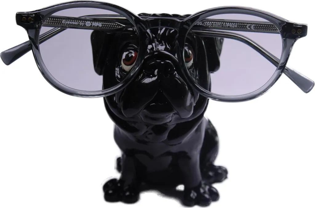 Porta Occhiali Cane Carlino | Accessorio Design per la Casa - 3