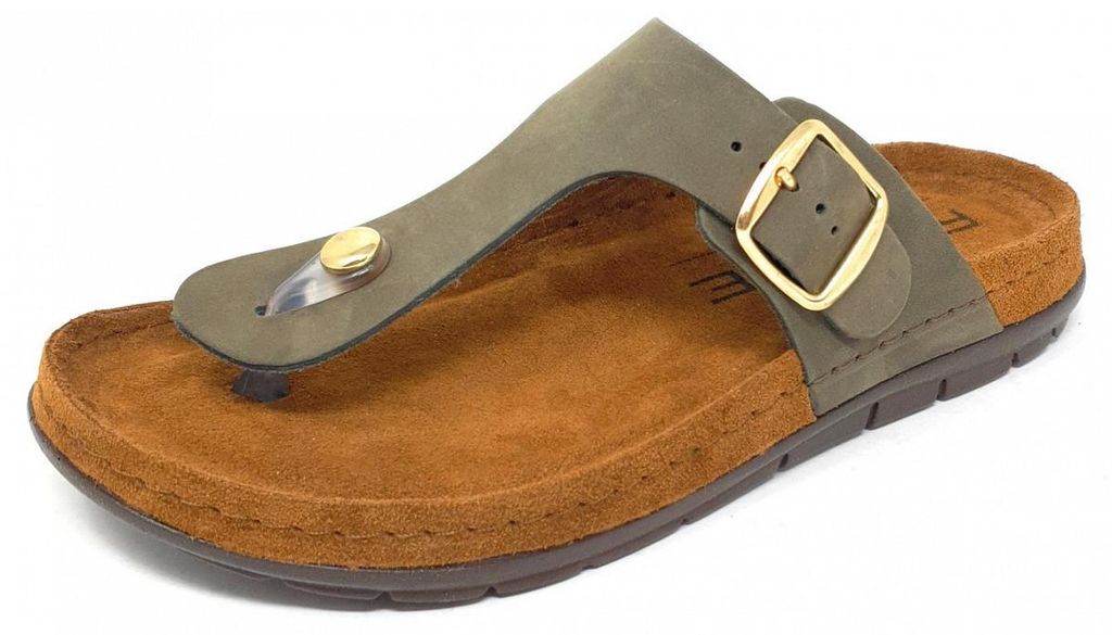 Rohde Damen Zehentrenner Pantolette Leder Rodigo-D 5860, Produktbild 