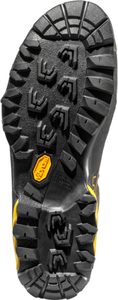 Sohle des TX5 Low GTX Wanderschuhs von La Sportiva mit griffigem Profil.