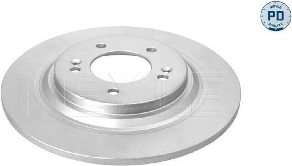 2x MEYLE Bremsscheibe 28-15 523 0019/PD hinten für HYUNDAI Produktbild 