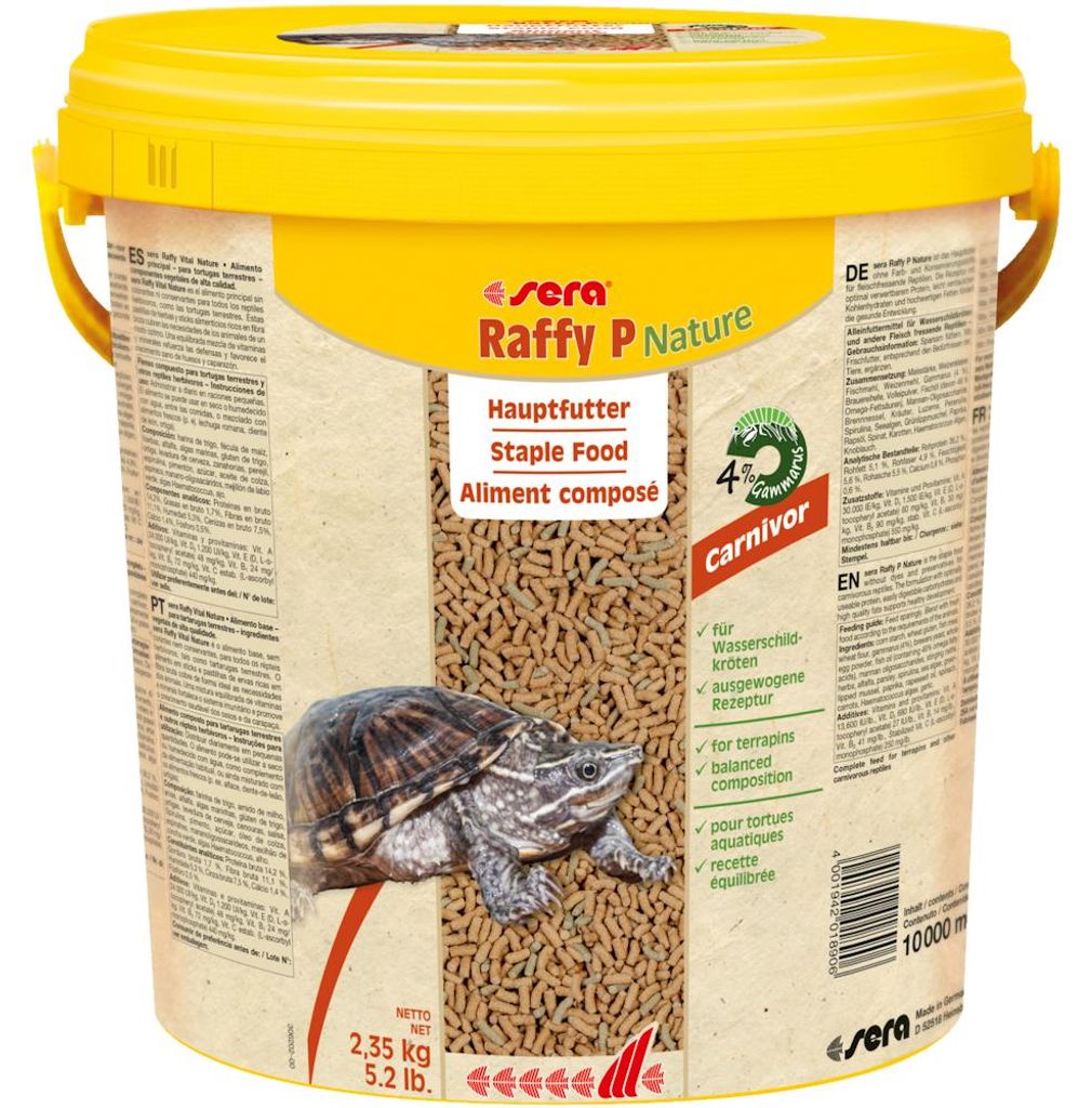 Sera Turtle Adult Raffy P Pellets 10.000ML Productafbeelding 