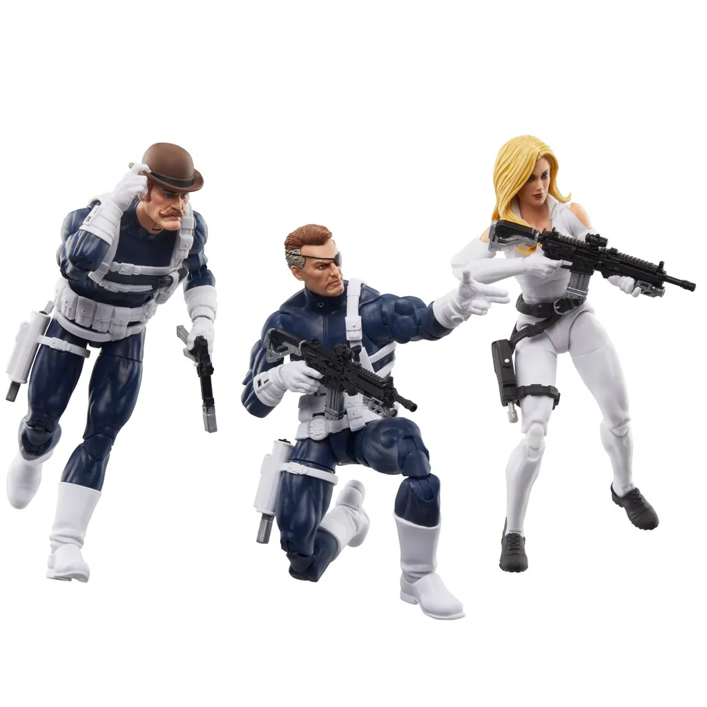 Figurines Marvel Legends S.H.I.E.L.D. avec Accessoires et Sharon Carter - 18