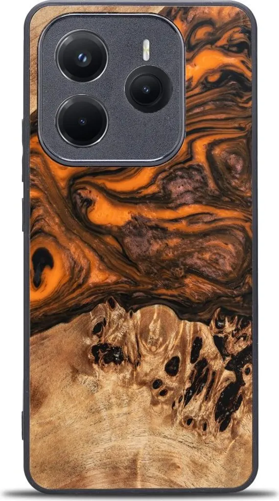 Bewood Cover unica per Xiaomi Redmi Note 14 5G - Arancione