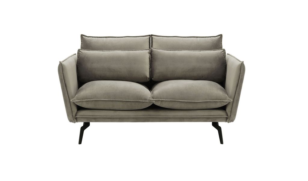 Zweisitzer-Sofa Layla - Elefant - Velluto 17