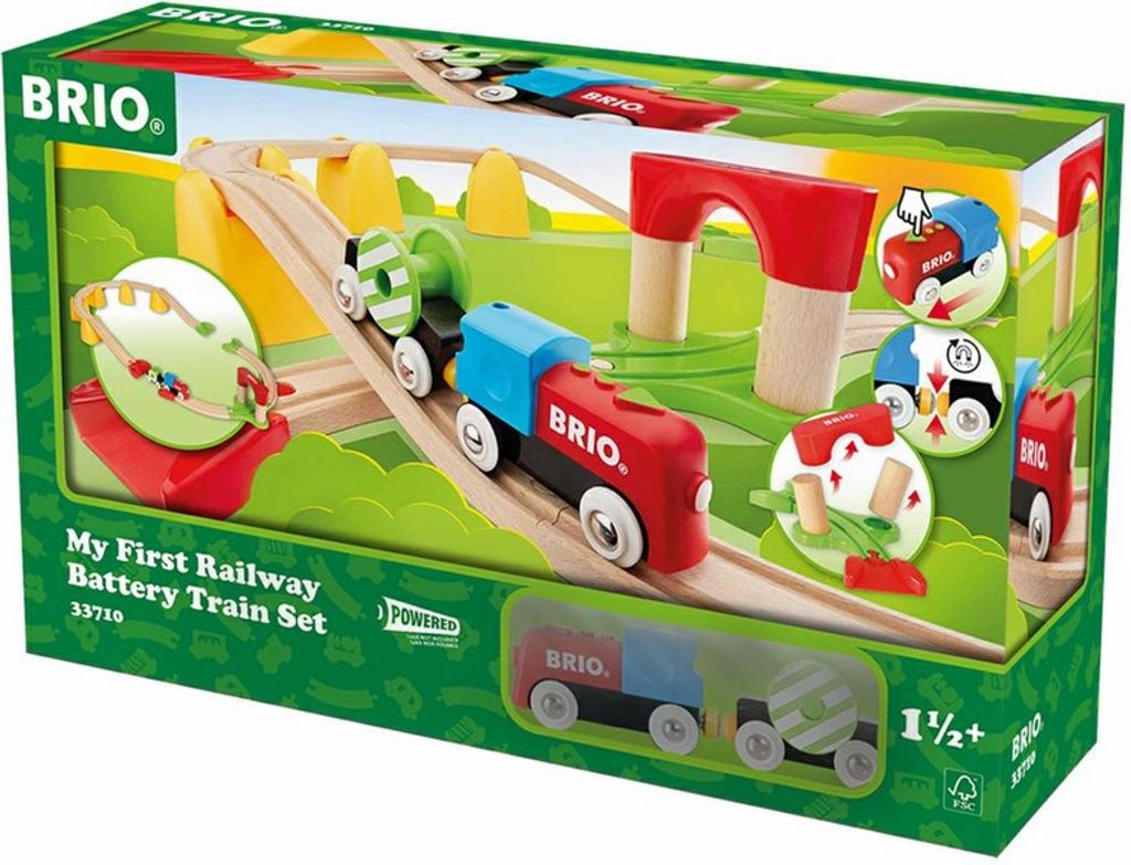BRIO - 33710 Moja prvá vlaková súprava s batériovou Obrázok produktu 