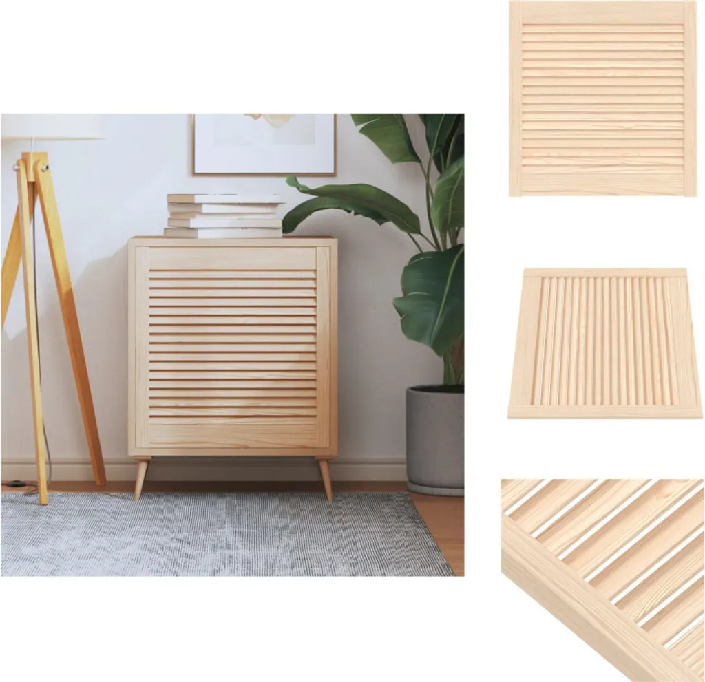 Anta vidaXL in Legno Pino Massello 61,5x59,4 cm per Fai Da Te