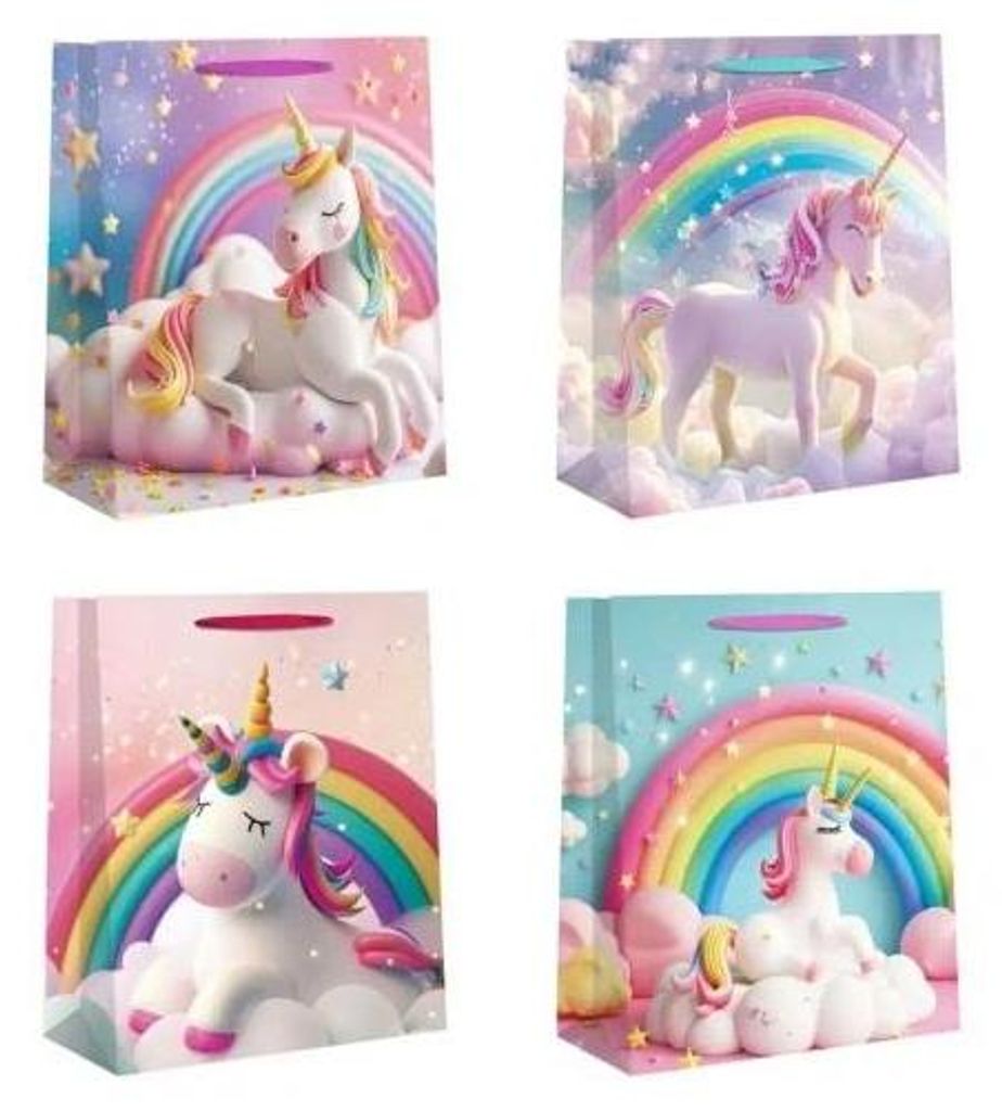 Sac cadeau M Licornes Image du produit 