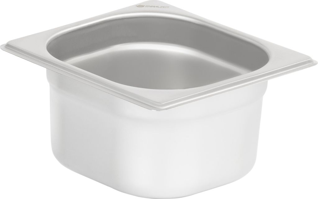Mahlzeit GN Behälter 1/6, Höhe 100 mm, Edelstahl Produktbild 