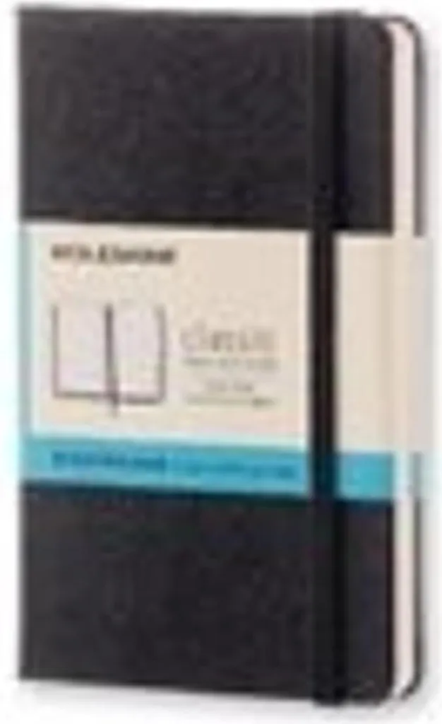 Petit carnet de notes pointillé noir Moleskine - Bullet Journal de poche