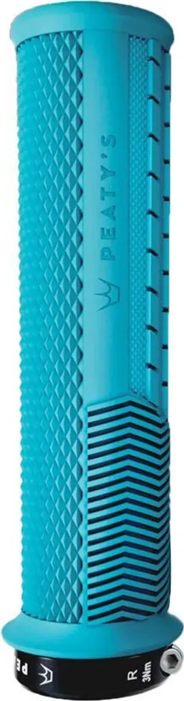 Grip Monarch Knurl Turquoise Fin : Texture moletée et grip extrême