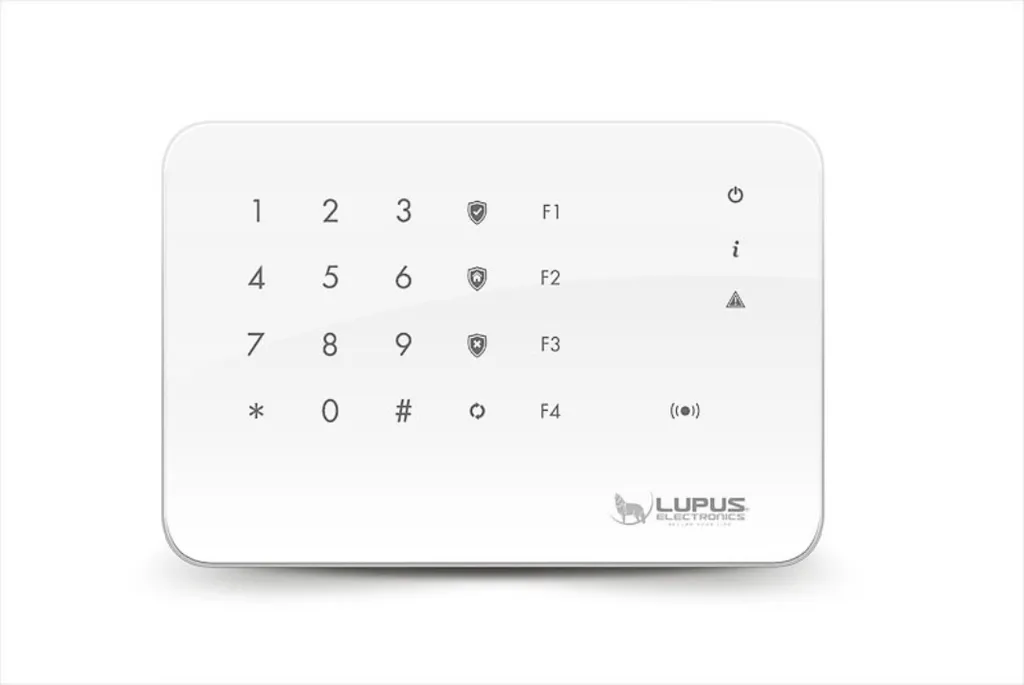 Clavier à Code Extérieur LUPUS V2 Digicode Sans Fil pour Alarme Maison - 2