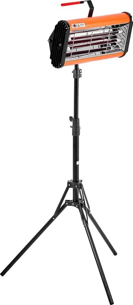 Lampada portatile/fissa a infrarossi per essiccazione vernici 2000 W per riscaldamento ad asciugatura automatica