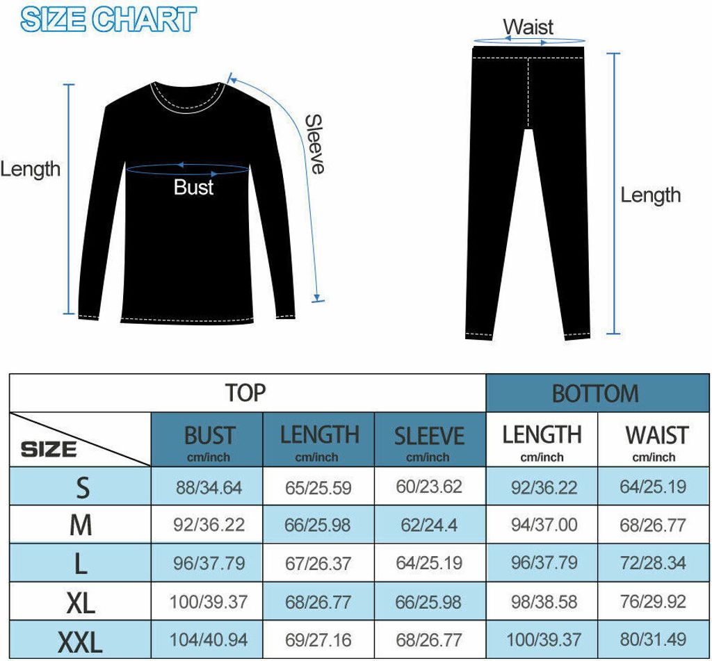 Liang Rou Damen Thermounterwäsche Set - Ultra Dünn Rundhals Top & Bottom