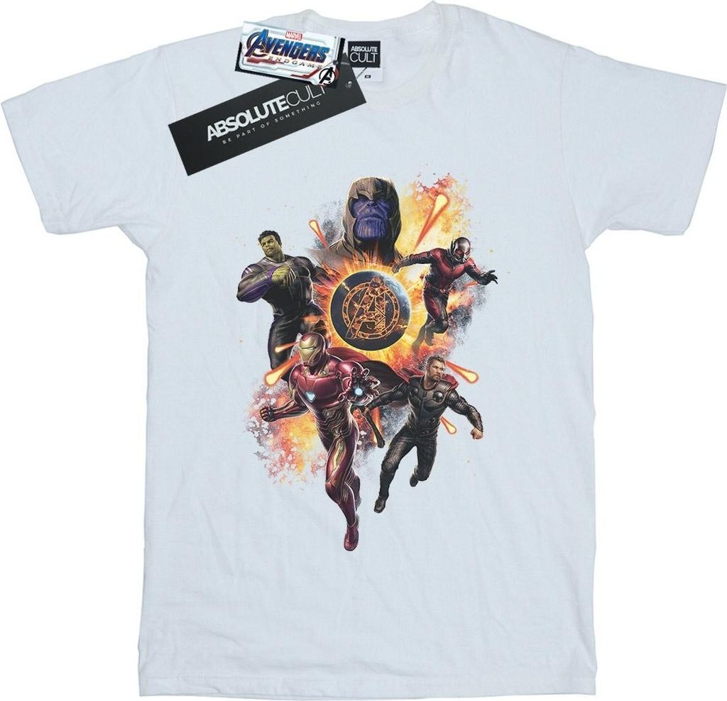 Marvel - "Avengers Endgame" T-Shirt für Herren BI8369 (M) (Weiß)