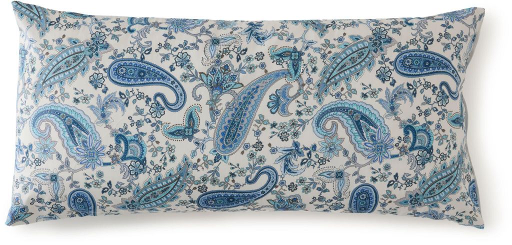 Bassetti Satin-Kissenhülle einzeln Monnalisa Farbe HIMMELBLAU C1 Größe 40x80