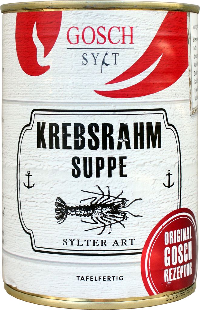 Soupe à la crème d'écrevisses,SYLTER ART, 390 ml Image du produit 