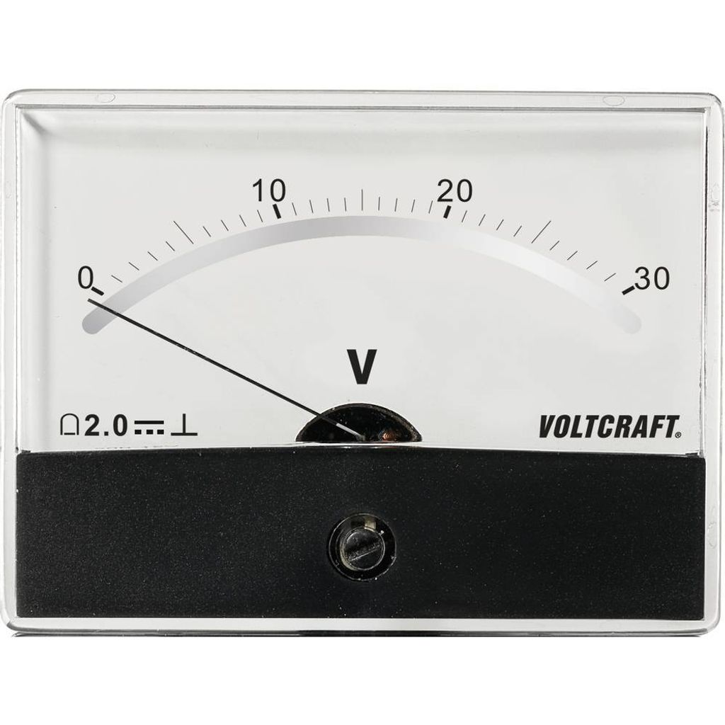 VOLTCRAFT AM-86X65/30V/DC AM-86X65/30V/DC Einbau-Messgerät AM-86X65/30V/DC Drehspule
