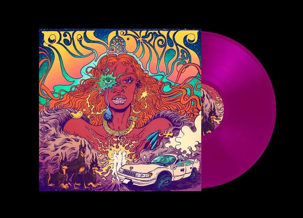 Album Vinyle Les vraies salopes ne meurent jamais en Coloris Violet Fluo