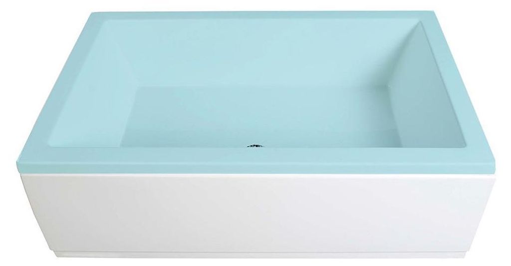 Polysan DEEP PLAIN Schürze für Nische, 100x36cm, weiß