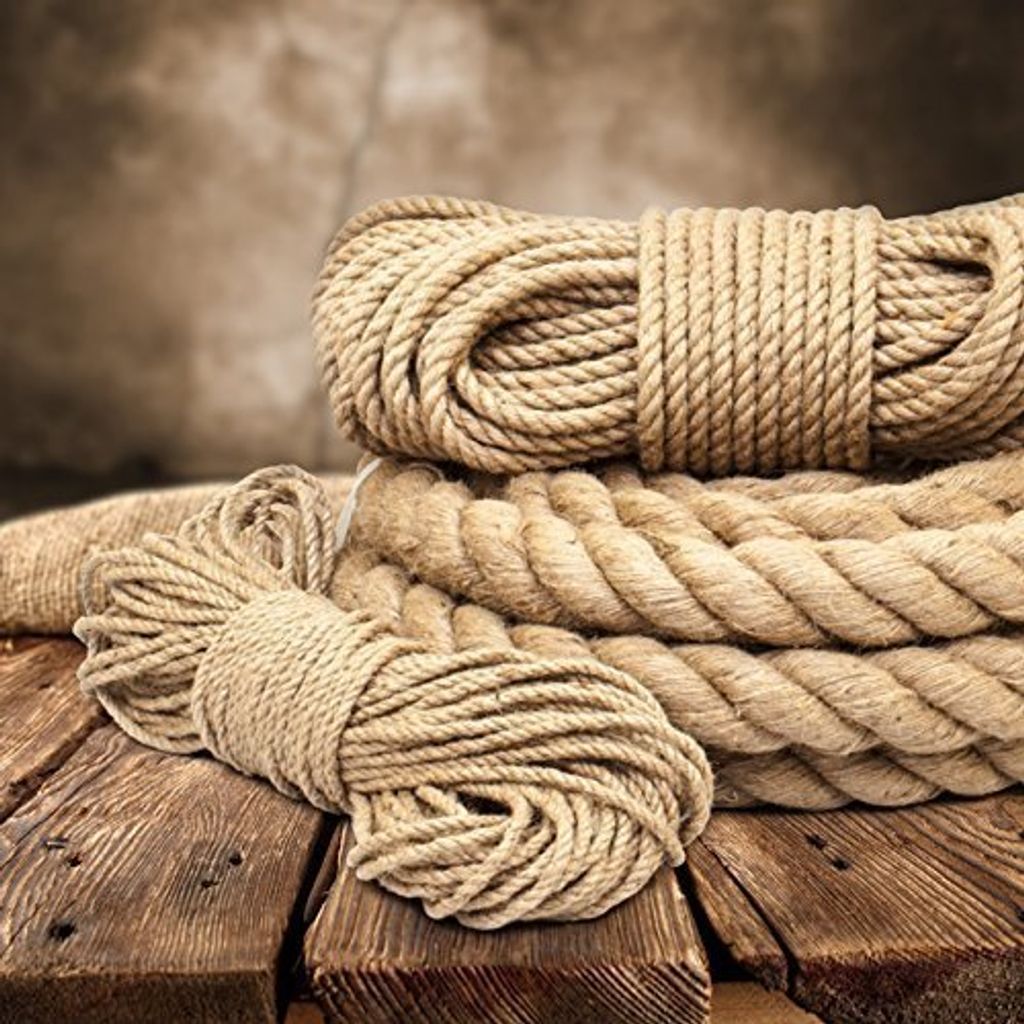 JUTE SEIL 60mm 50 Meter