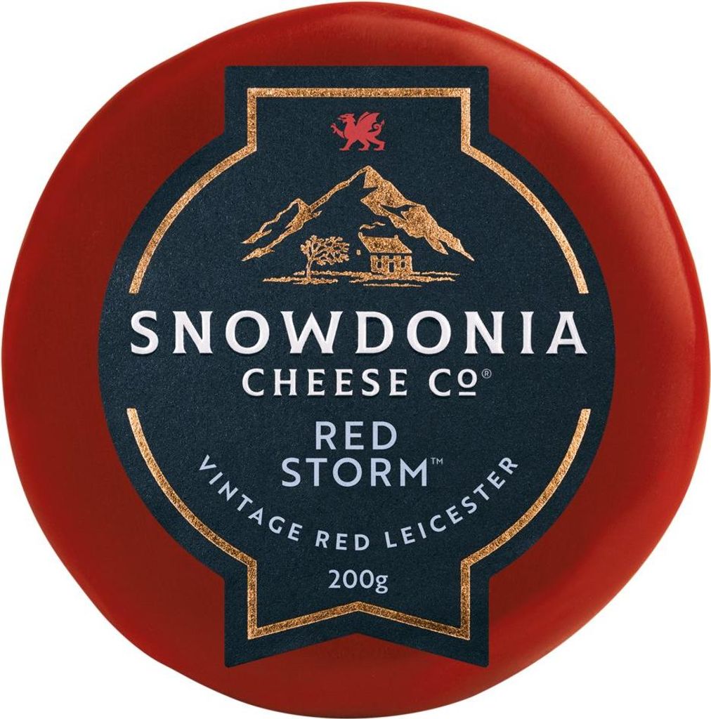 Syr Cheddar Red Storm 200g - Snowdonia Obrázok produktu 