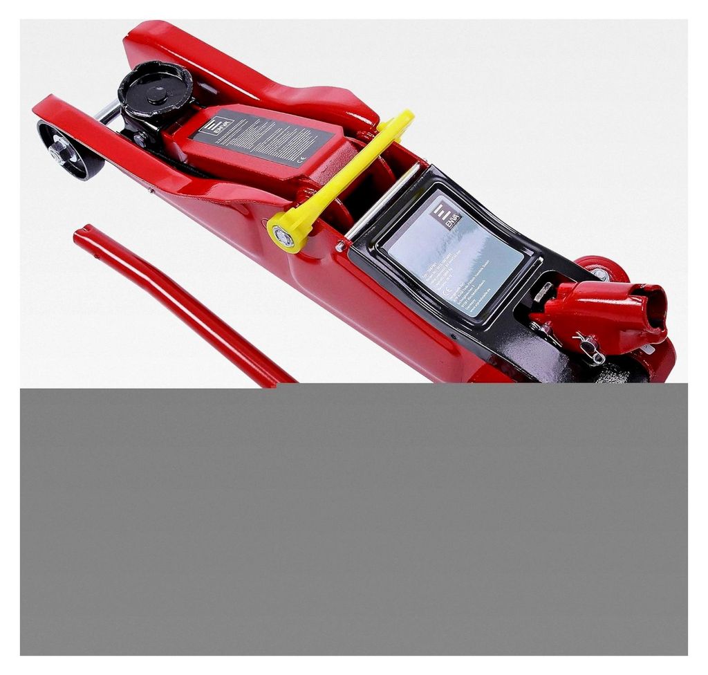 ENVA 4X Klappbarer Unterstellbock Kfz 2t, Stützbock höhenverstellbar von 277 mm – 365mm + Flacher Hydraulik Wagenheber 2t Hubhöhe 85 – 330 m...