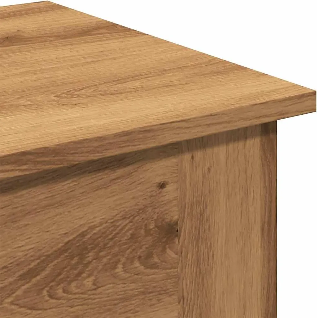 SYFAX™ Tavolino Salotto 40x40 - Calore del Legno Artigianale a Casa - 5