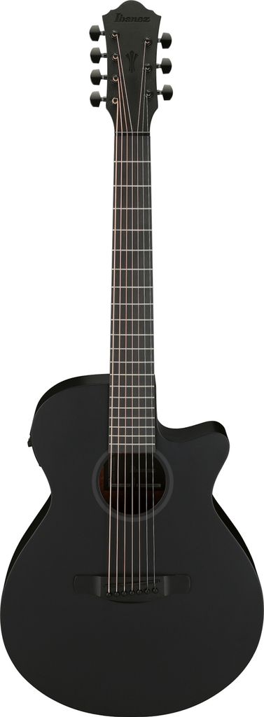 Ibanez AEG Aeg721 Akustikgitarre 7-saitig Single-Cutaway Black Out 634mm Mensur