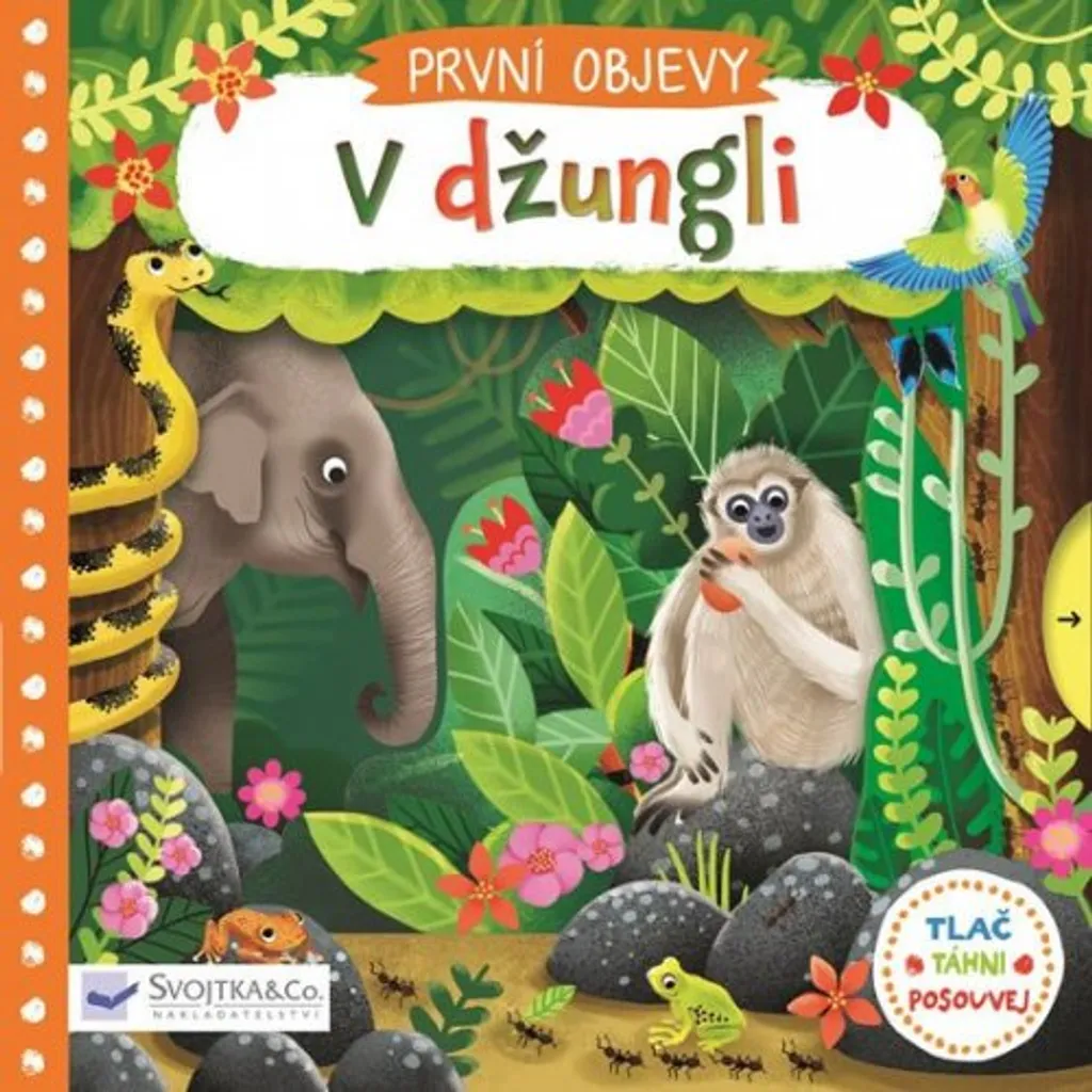 Livre Animé pour Enfant sur la Jungle - Collection První Objevy