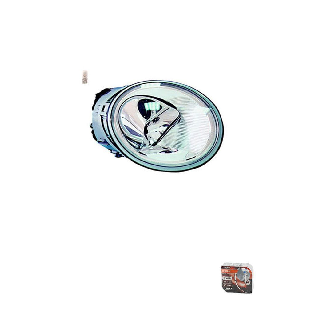 Johns, Scheinwerfer + Osram Night Breaker Laser passend für VW New Beetle 1C 9C Rech. 1C0941030J 1C0941030D 1C0941030