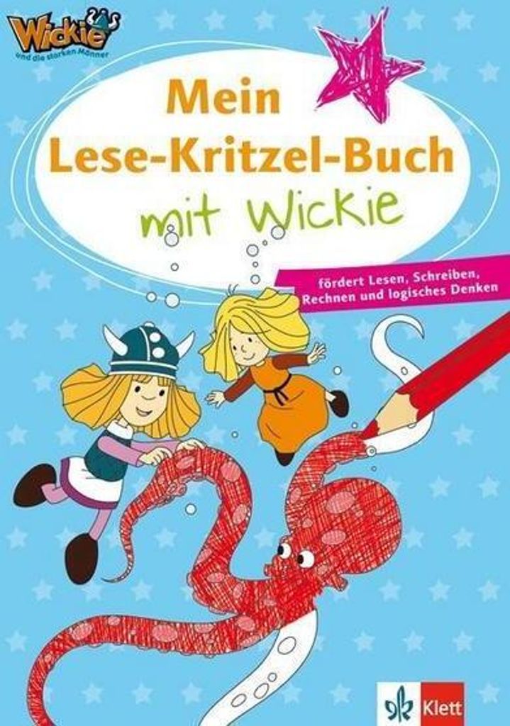 Mein Lese-Kritzel-Buch mit Wickie