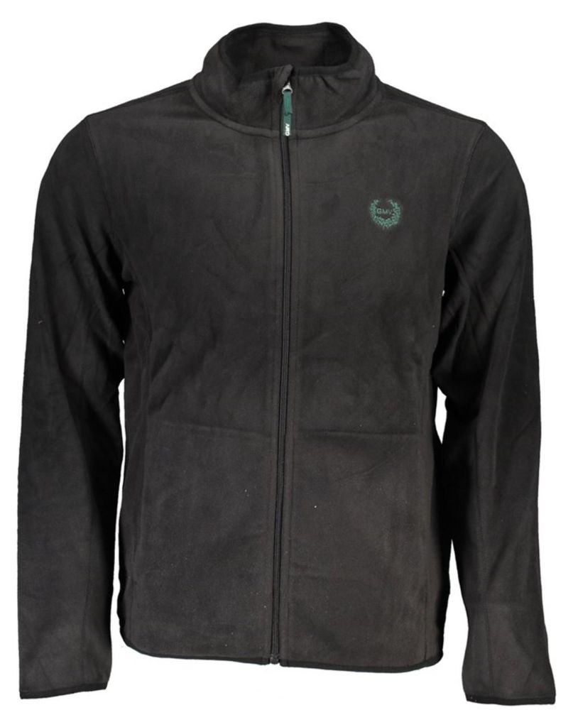 GIAN MARCO VENTURI Herren FLEECE-SWEATSHIRT Schwarz Produktbild 