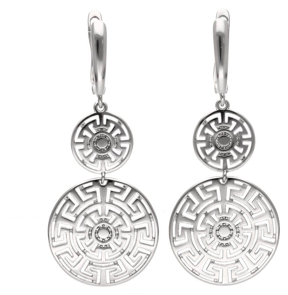 NAHIMA damen ohrringe - silber, onesize
