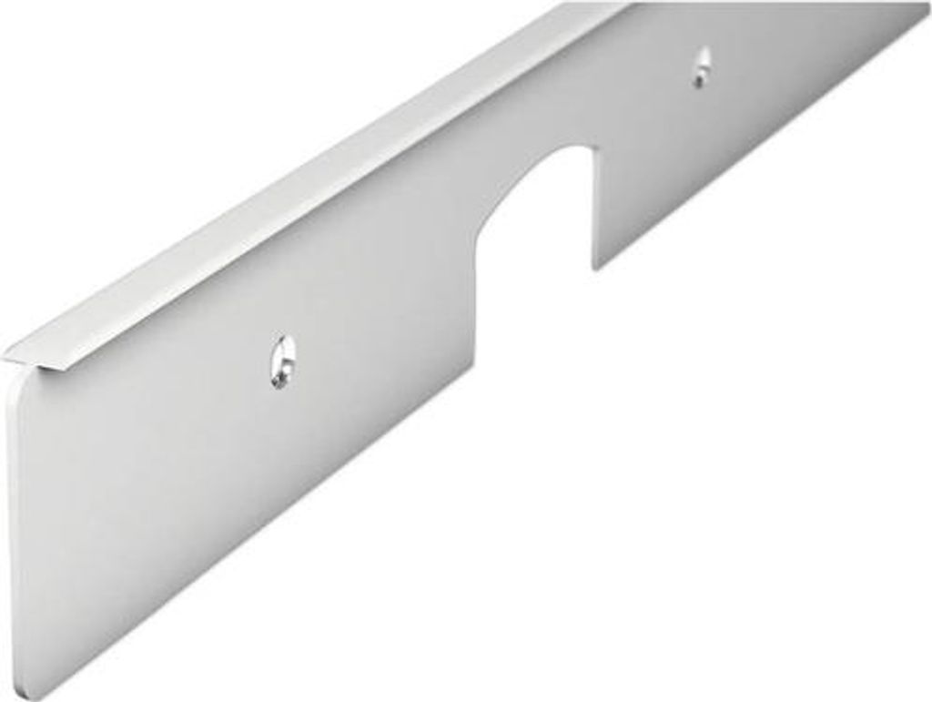 PICCANTE Längenverbindungsprofil Aluminium für Arbeitsplatten mit 38 mm Stärke und Postformingkante Radius 4 mm Länge: 6