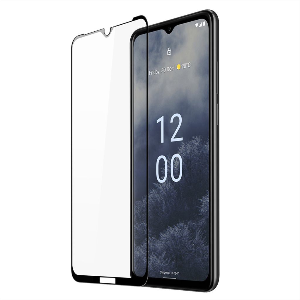Dux Ducis 10D Gehärtetes Glas Nokia G60 Vollbildschirm Gehärtetes Glas Mit Rahmen Schwarz (Case Friendly)