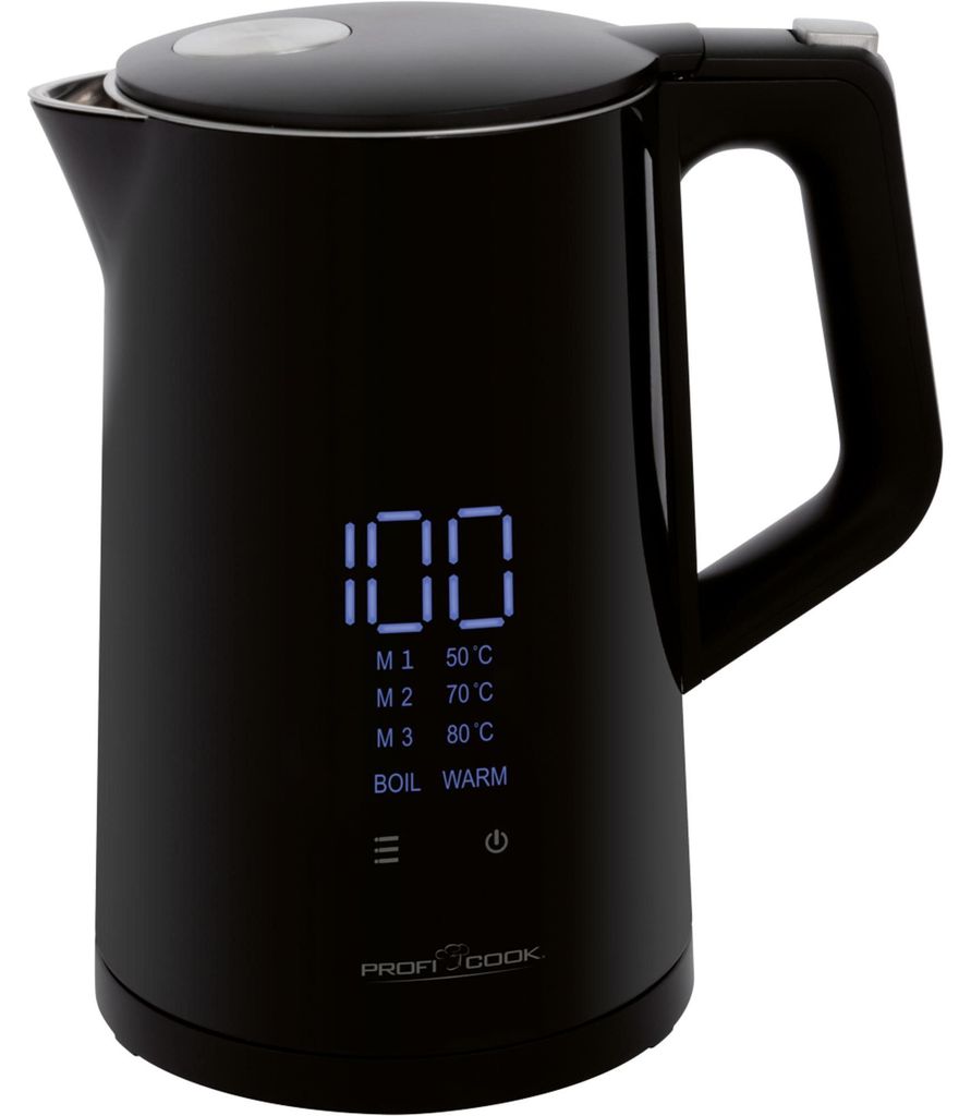 Rychlovarná konvice CLATRONIC PC-WKS 1243 černá 1,7 l 2200 Obrázek produktu 