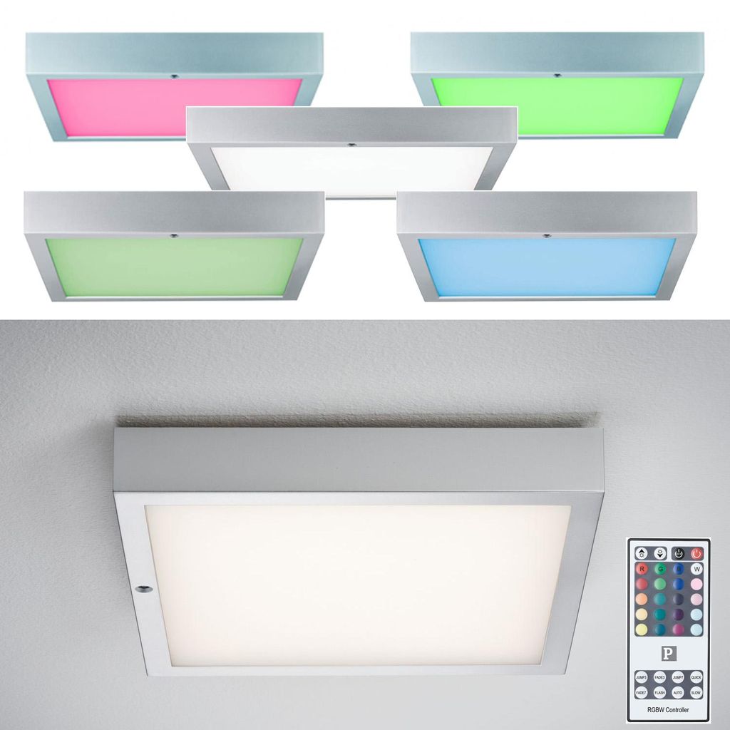 Paulmann LED panel na stenu alebo strop, RGBW, 300x300 mm, Obrázok produktu 