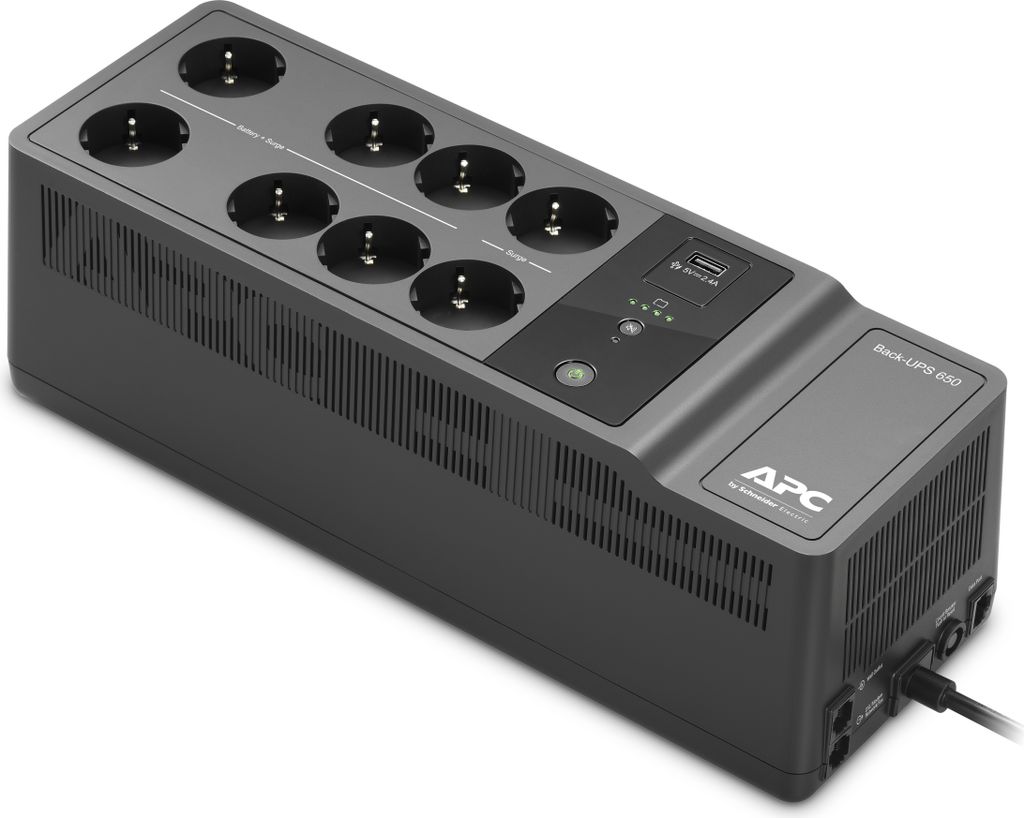 APC Back-UPS ES - BE650G2-GR - USV 650VA /400W, 8x Produktbild 