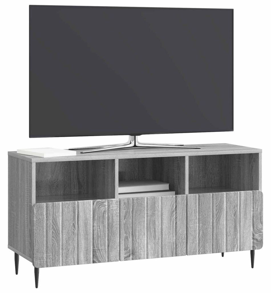 vidaXL TV-Schränk Graues Sonoma 102 x 34,5 x 50 cm Holzwerkstoff