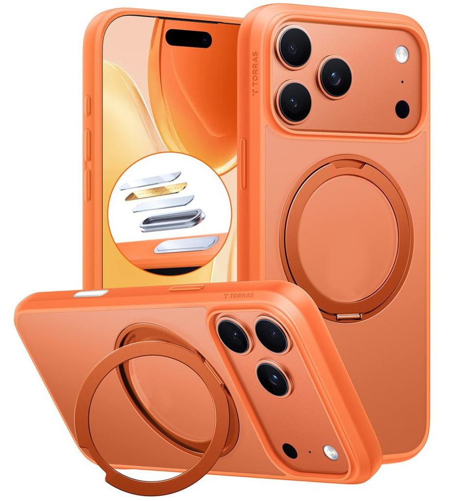 Torras - Funda protectora Ostand Pro MagSafe para iPhone 17 Imagen del producto 