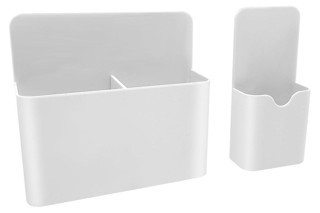 Magnetischer Stifthalter für Whiteboard-Stifte, Spindorganizer, Whiteboard-Zubehör, magnetische Aufbewahrung für Schulmaterialien, weiß