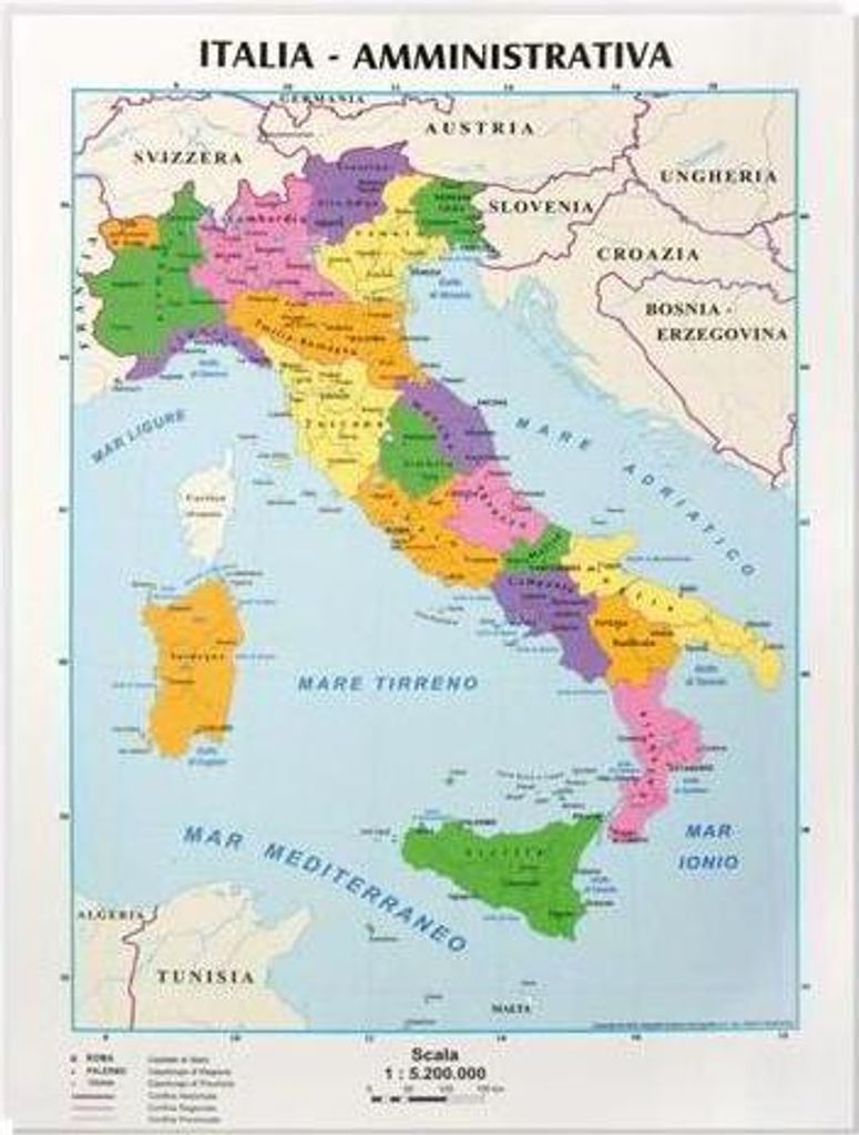 CWR 09343 Landkarte Italien