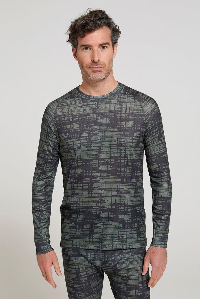 Mountain Warehouse - "Talus" Thermo-Top für Herren MW3642 (XXL) (Khakigrün)