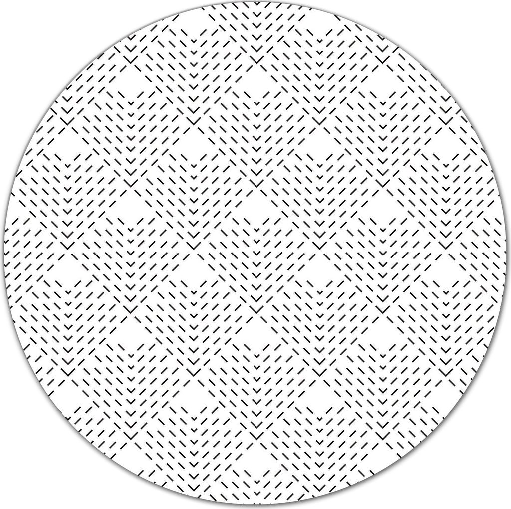 Glas-Herdabdeckplatte Glaskeramikkochfeld-Abdeckung Schneideplatten - 40 cm - Abstrakte Geometrie