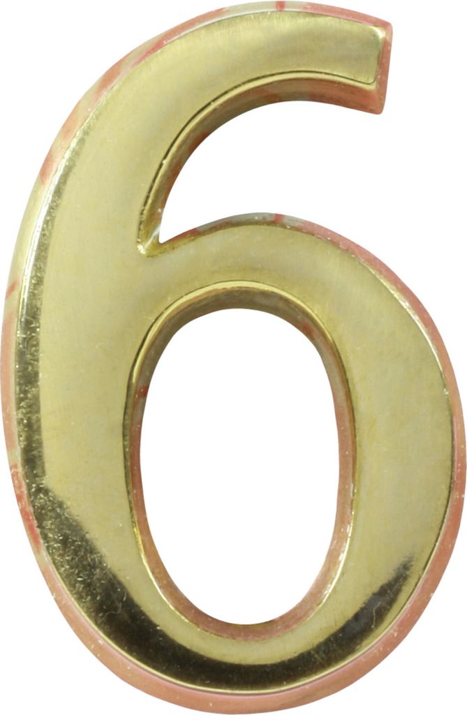 DOMINO Hausnummer Briefkasten Selbstklebend – 6/9 | 3D Türnummer Adressnummern Aufkleber | Hausnummern Klebend | Klebezahlen Wetterfest | Zahlen...