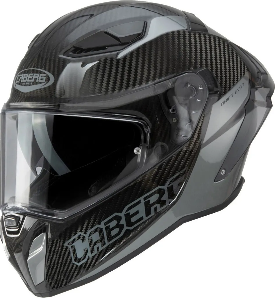 Casque Caberg Drift Evo II Carbon Nova Noir Gris XL - Intégral Carbone