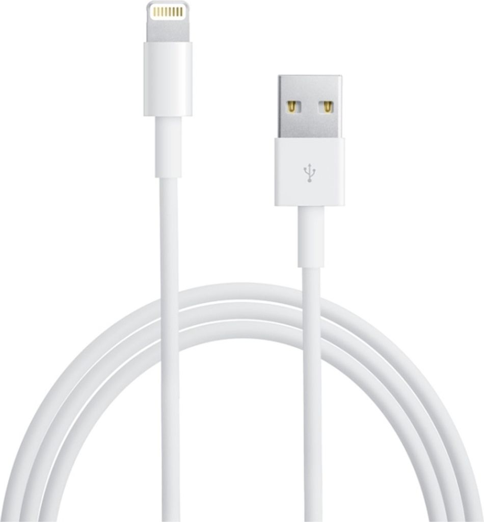 1m USB Sync Daten & Ladekabel (Weiß)