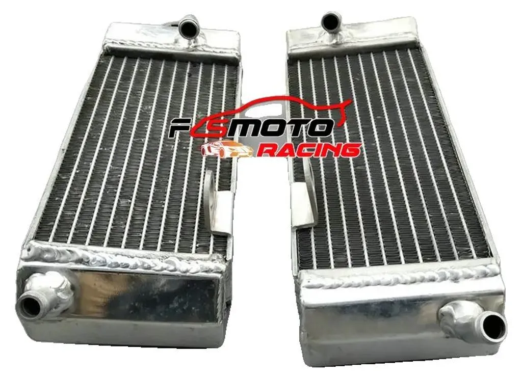 Radiateur Aluminium pour Yamaha YZ125 YZ250 1986-1989 Soudure TIG