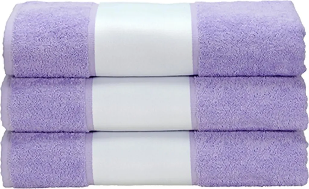 Asciugamano Bagno A&R AR080 Viola Chiaro 50x100 | Eleganza SUBLI-Me®