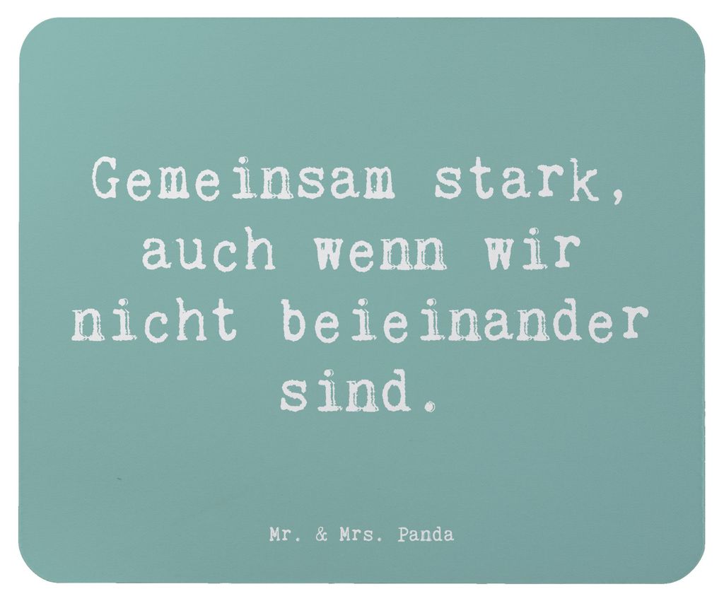 Mr. & Mrs. Panda Mauspad Spruch Trennung von den Eltern - Produktbild 